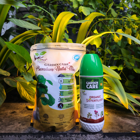 Biofics Garden Care Liquid Fertilizer & Granuels  Combo Offer